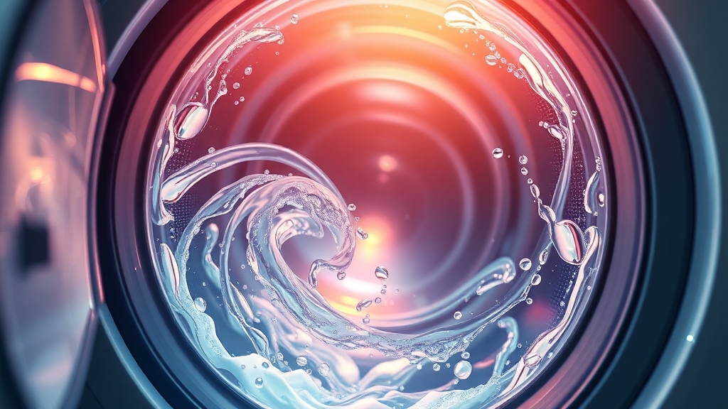 세탁기 청소, 왜 필요할까? (illustration 스타일)