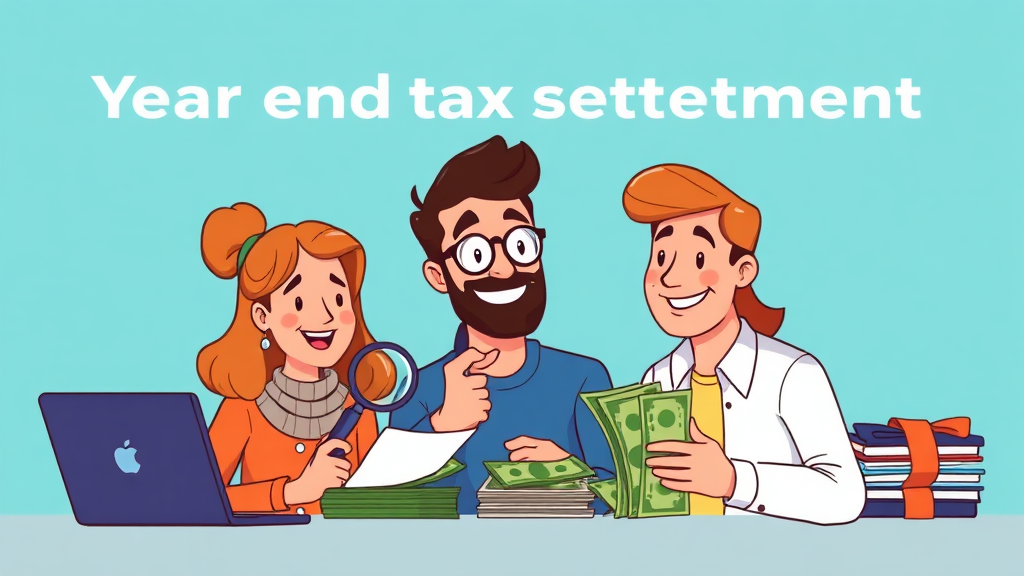 주요 소득공제 항목 (cartoon 스타일)