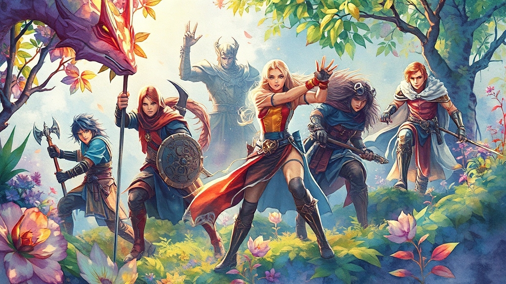 클래스 선택 가이드 (watercolor 스타일)