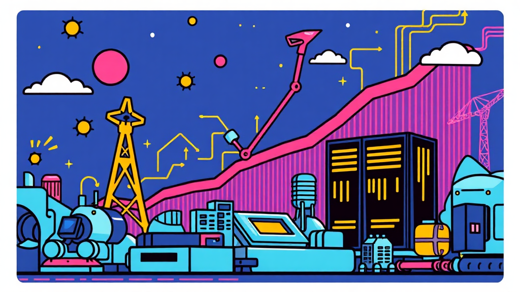 주요 전력반도체 관련 기업 및 대장주 분석 (cartoon 스타일)