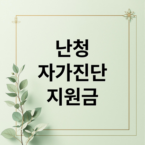 난청 진단, 정부 지원금
