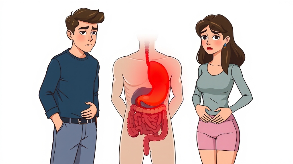 크론병이란 무엇일까요? (cartoon 스타일)