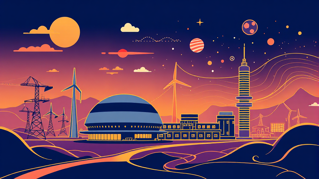 AI 시대 전력난 해법, SMR 특별법 통과와 미래 전망 9 SMR, 단순 테마를 넘어선 구조적 성장주로 재평가 (illustration 스타일)