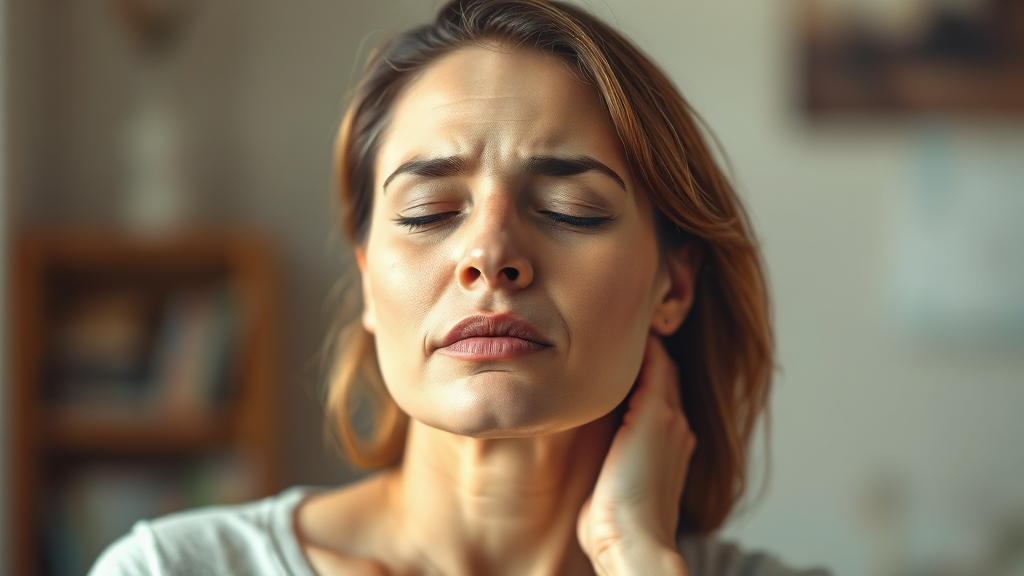 경추성 두통이란? (watercolor 스타일)