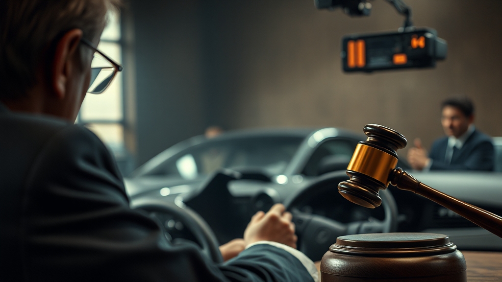 과실비율과 책임 (realistic 스타일)