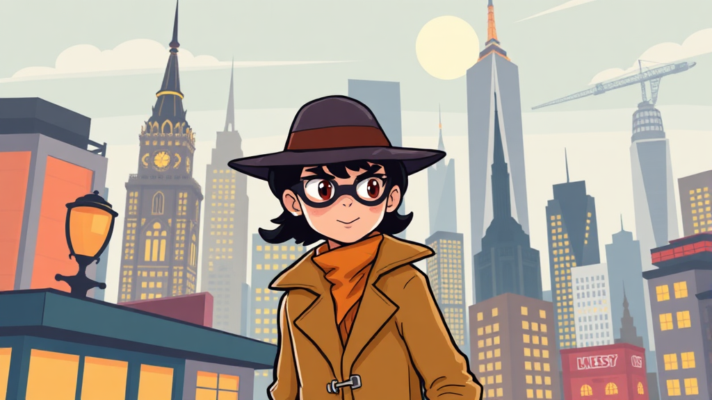 에바네시아의 매혹적인 향기: 어디서 오는 걸까? (cartoon 스타일)