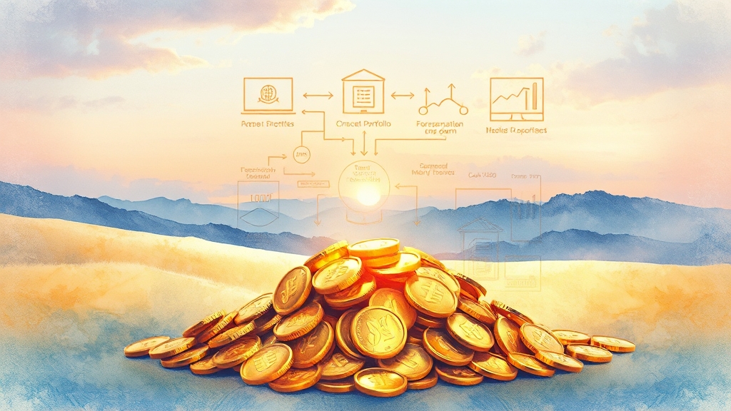 결론: 나만의 금 투자 전략 세우기 (watercolor 스타일)