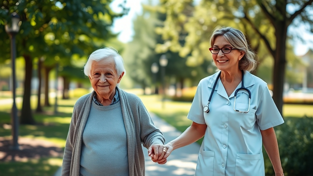 요양보호사란? (realistic 스타일)