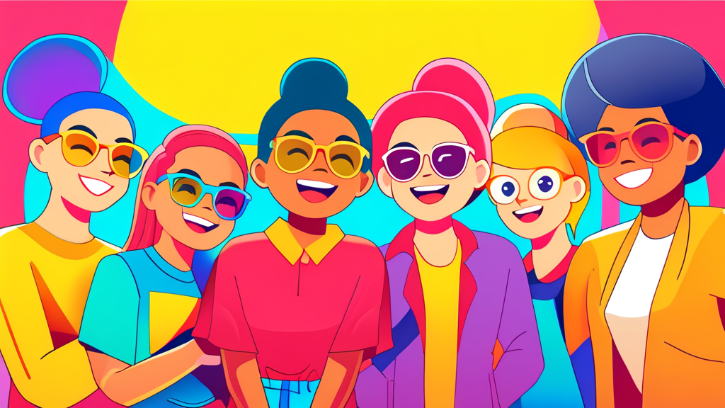 SBTI, MBTI를 넘어선 정밀 성격 분석의 세계 (cartoon 스타일)