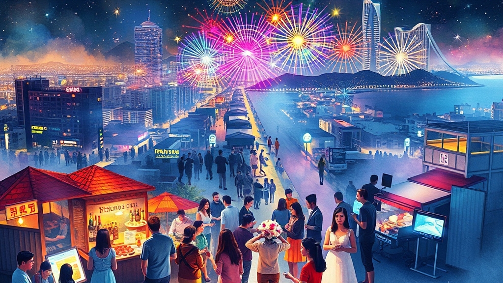 페스티벌 시월, 잊지 못할 추억 만들기 (illustration 스타일)