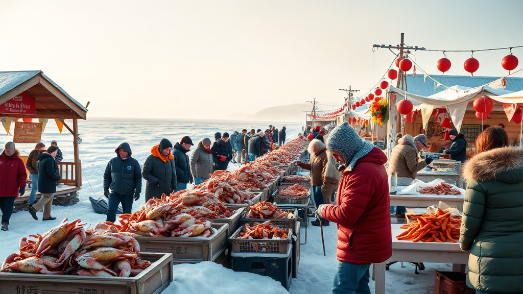울진대게와 붉은대게 축제: 기본 정보와 매력 (realistic 스타일)