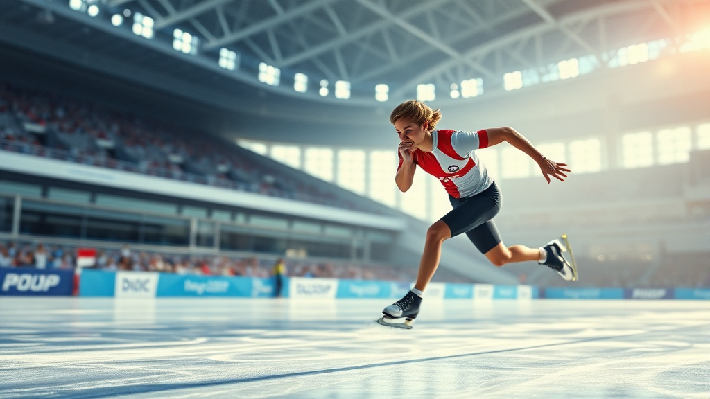 주요 경기 일정 (쇼트트랙, 피겨, 컬링) (realistic 스타일)