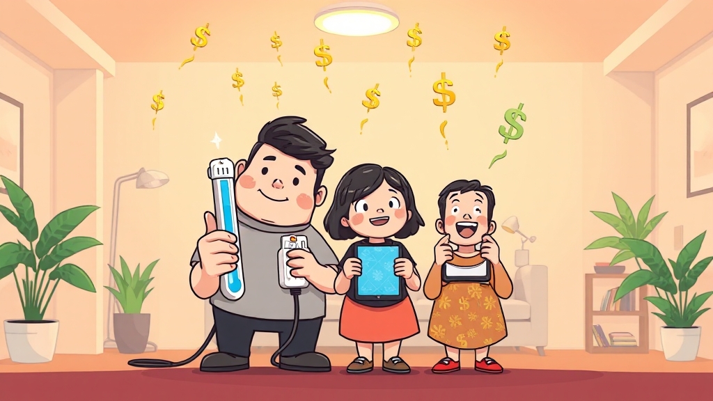 에너지 절약 실전 팁 (cartoon 스타일)