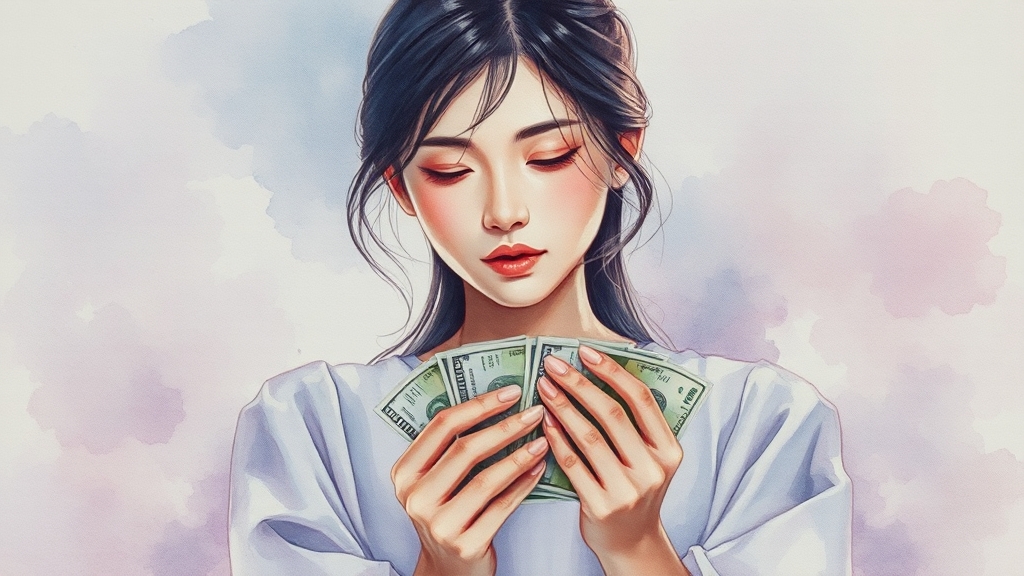 청약 시 유의사항 체크 (watercolor 스타일)