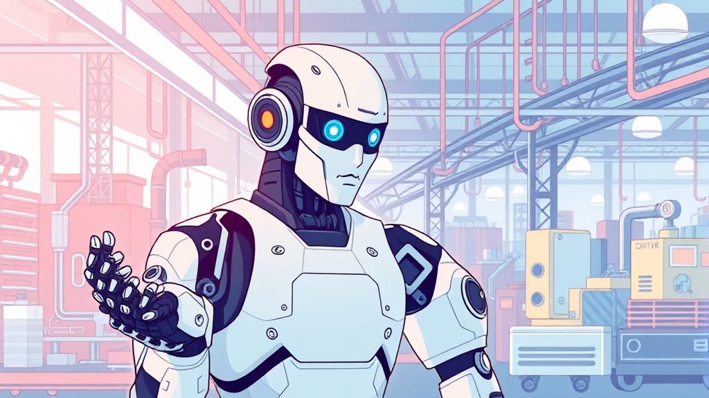 로봇 기술의 눈부신 발전: AW 2026에서 만나는 혁신 (illustration 스타일)