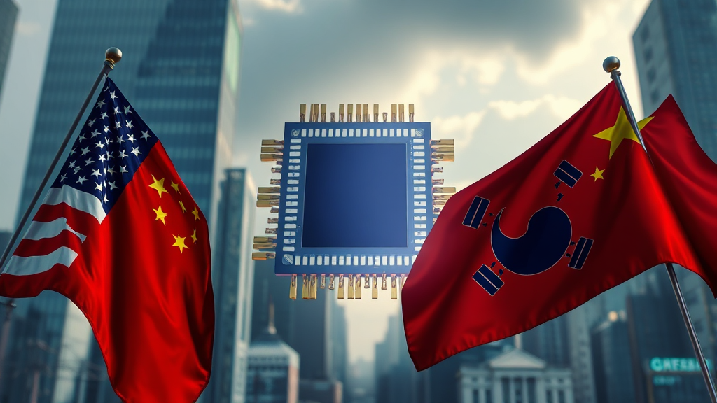 글로벌 AI 생태계에 미치는 영향 (realistic 스타일)