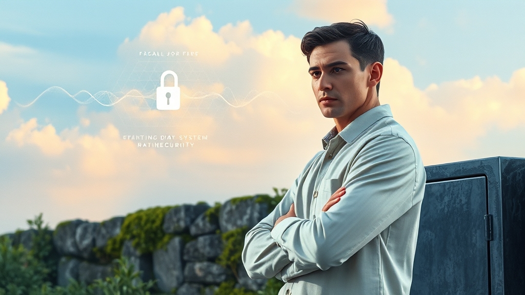 금융권의 추가 보안 노력 (watercolor 스타일)