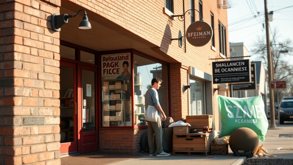 소상공인 폐업지원금, 무엇을 지원하나요? (realistic 스타일)