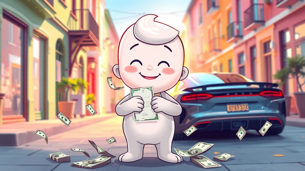 보조금 및 세제 혜택 활용 (illustration 스타일)