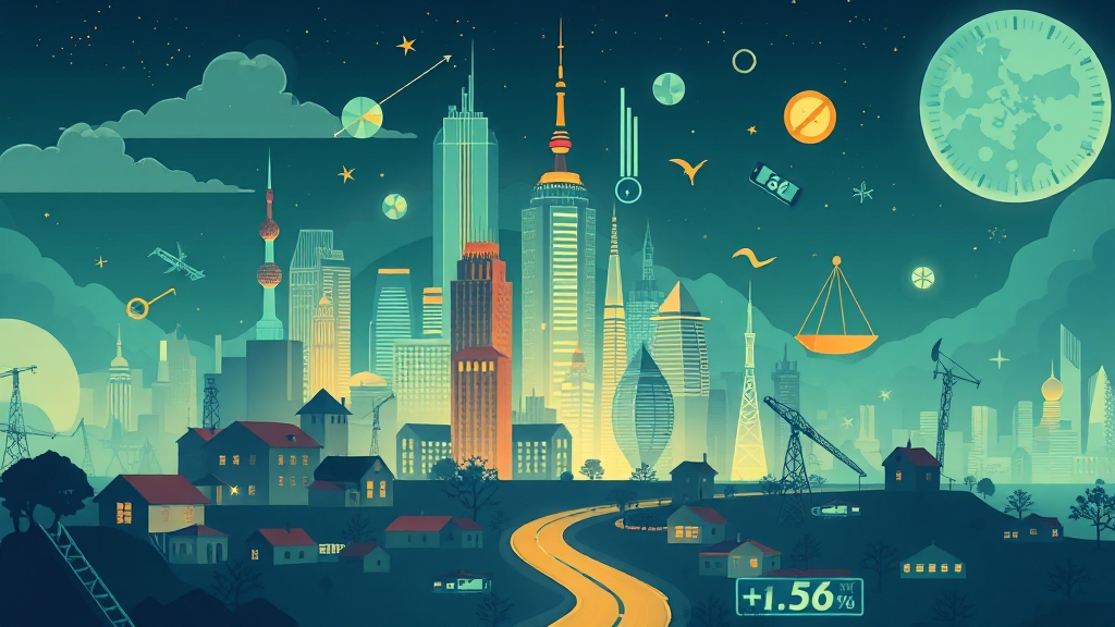 부동산 정책 변화: 최근 발표된 주요 내용 (illustration 스타일)