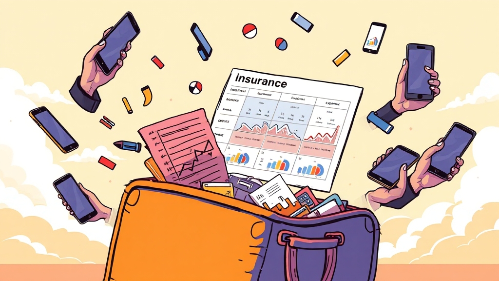 보험료 & 가입 방법 (cartoon 스타일)