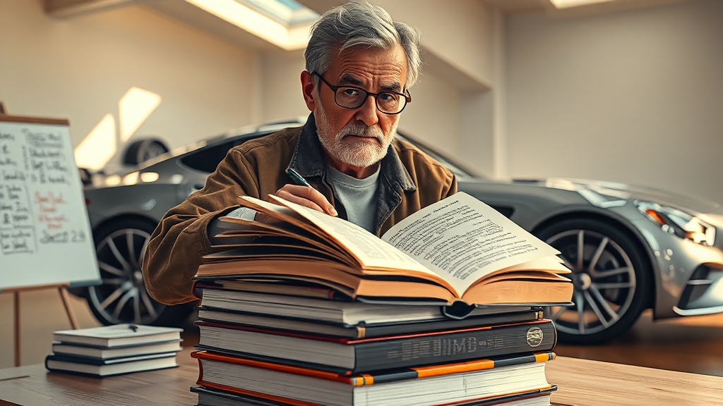 시험 준비 전략: 이론 및 실기 (realistic 스타일)