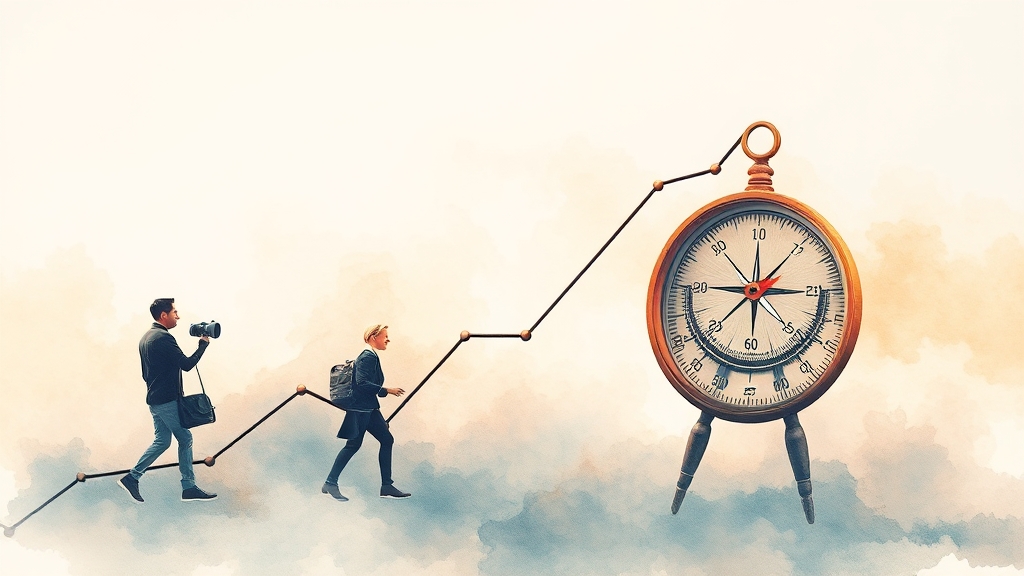 금리 인상 시대, 대출 선택 전략 (watercolor 스타일)