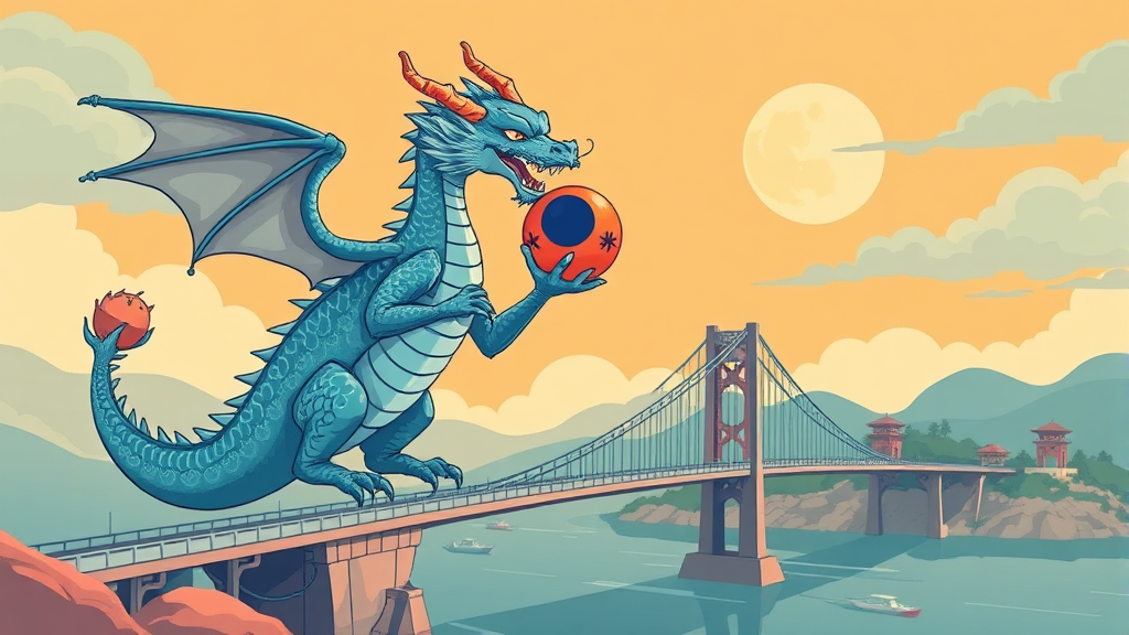 방중 성과 및 관계 전망 (illustration 스타일)