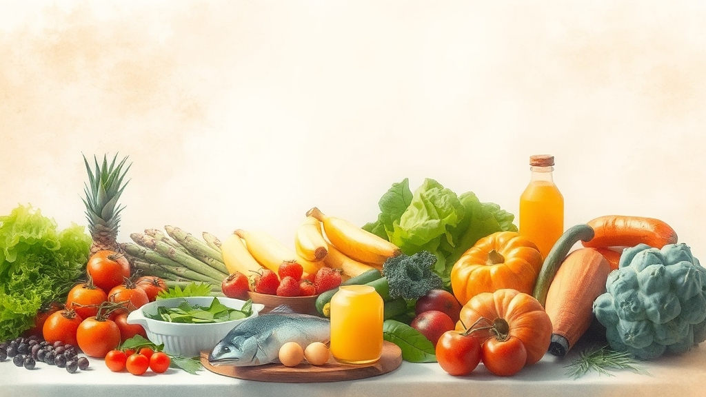 고지혈증 치료: 식단 관리가 핵심 (watercolor 스타일)