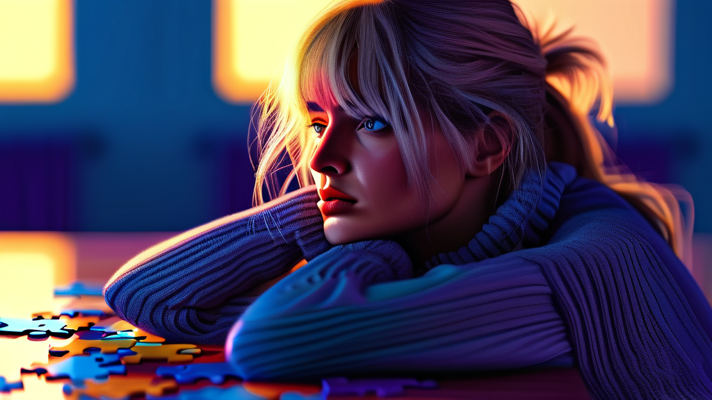 턱 관절 통증, 무엇이 원인일까? (realistic 스타일)