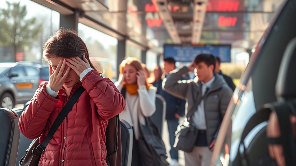 휴게소 15분 활용법 (realistic 스타일)