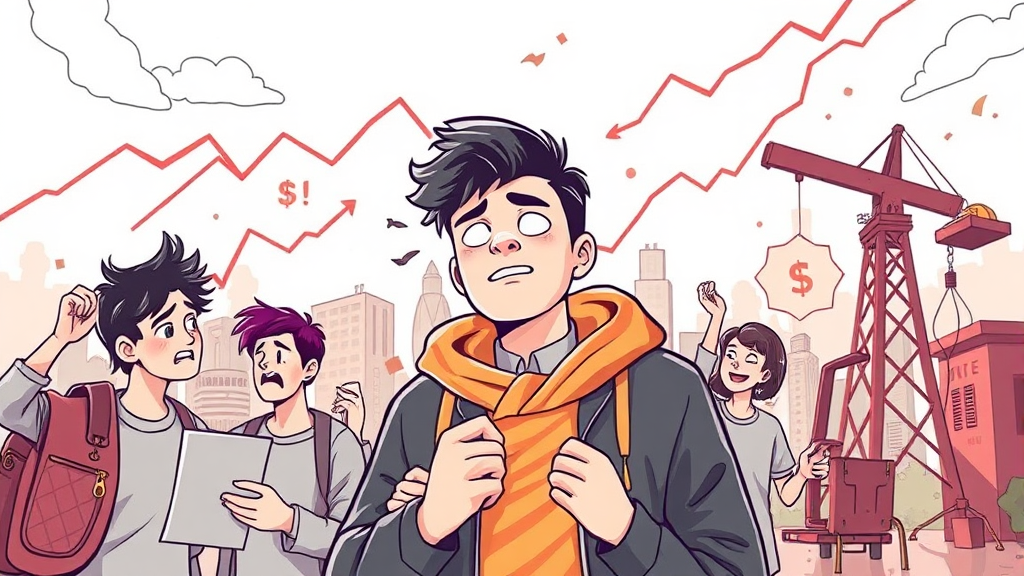 경제 동향: 금리, 환율, 그리고 금융 시장의 변화 (illustration 스타일)