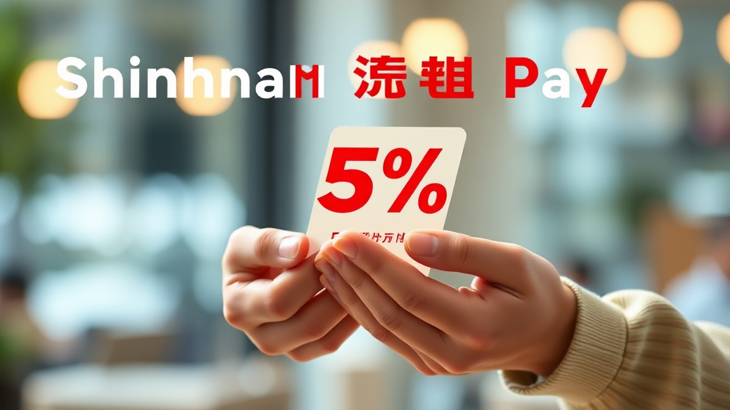 5% 적립 혜택 파헤치기 (realistic 스타일)