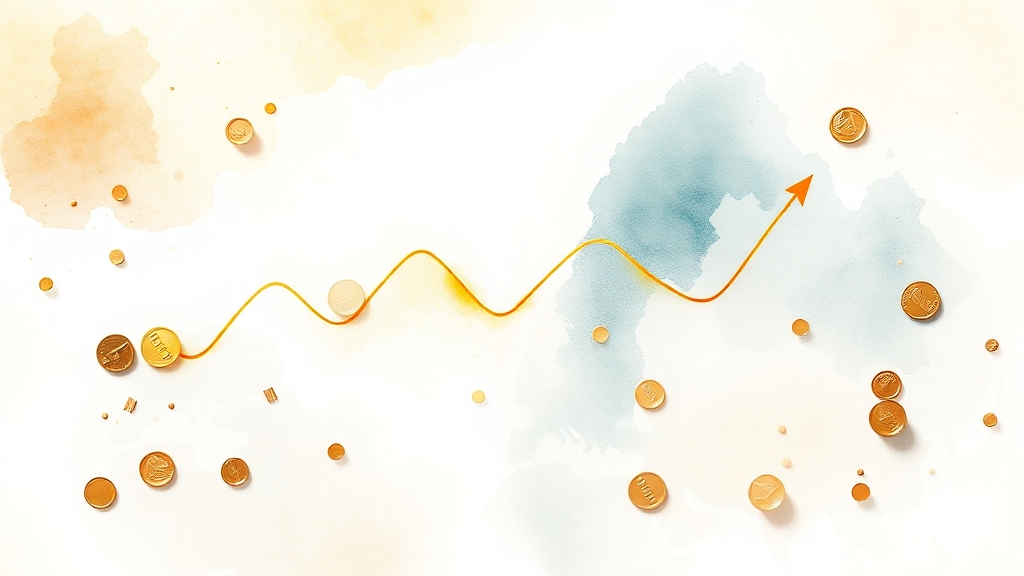 환율은 왜 변동할까요? (watercolor 스타일)