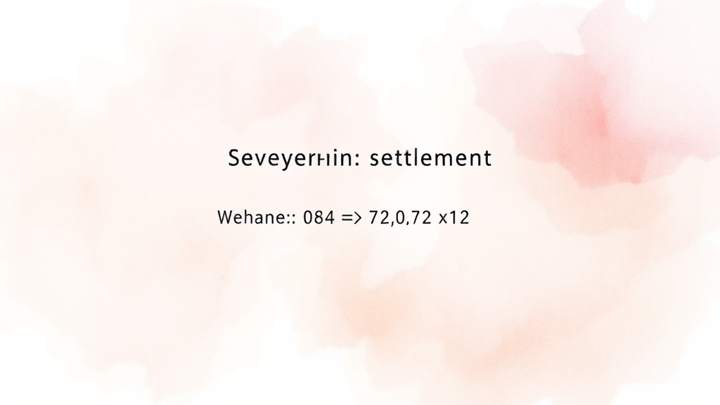 퇴직소득세 계산, 근속연수 공제와 환산급여의 비밀 (watercolor 스타일)