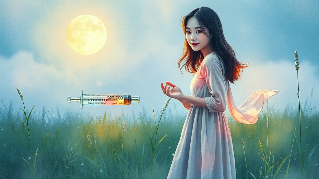 생계비 및 양육비 지원 (watercolor 스타일)