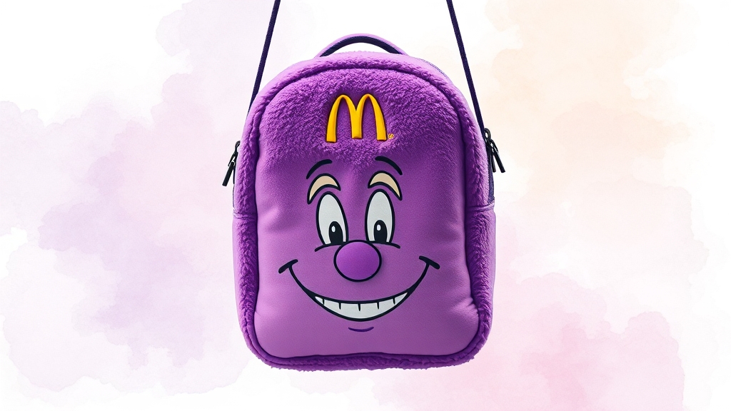 그리머스 패딩백 디자인 분석 (watercolor 스타일)