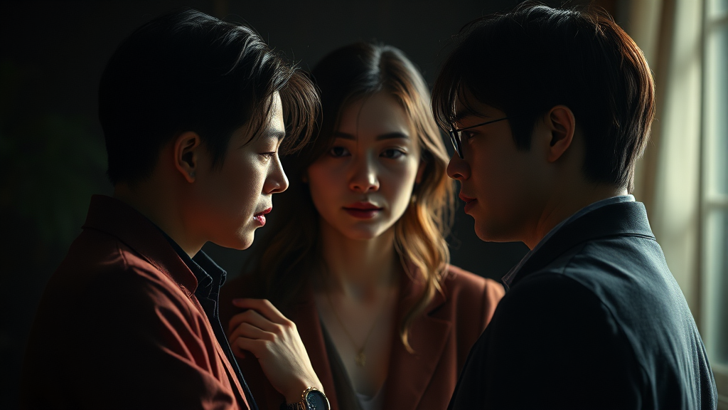 드라마 ‘나의 해피엔드’ 주요 등장인물 소개 (realistic 스타일)