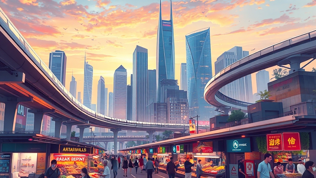 GTX A노선 부동산 시장 영향 (illustration 스타일)