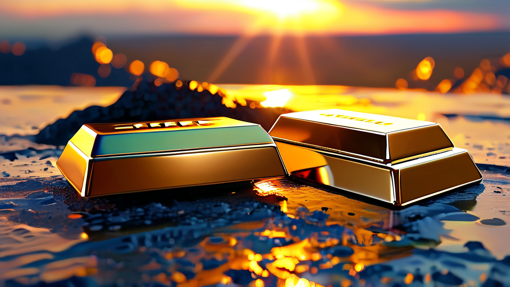 지금 금 투자가 주목받는 이유 (realistic 스타일)