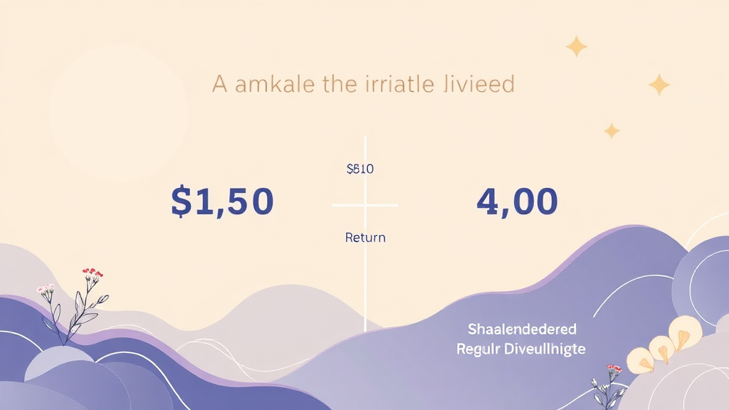 특별 배당금의 모든 것: 규모, 배경, 그리고 차이점 (illustration 스타일)