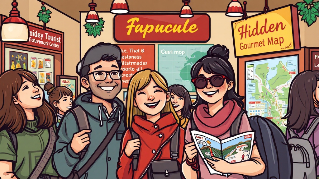 주요 서비스 및 기능 (cartoon 스타일)