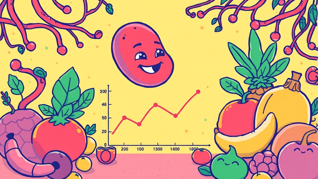 혈당 스파이크와 당화혈색소의 관계 (cartoon 스타일)