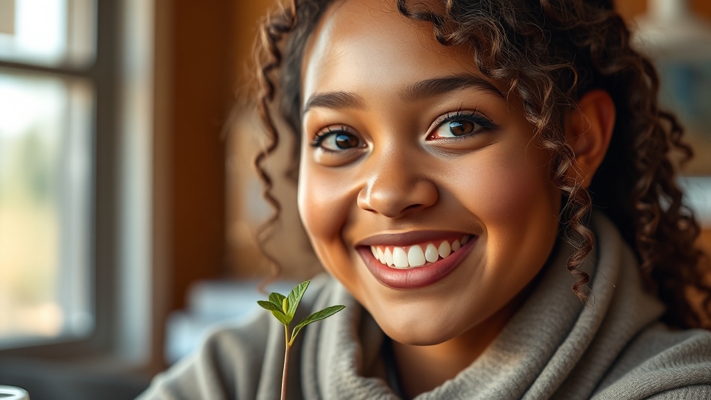 온라인 신청, 어렵지 않아요! (realistic 스타일)