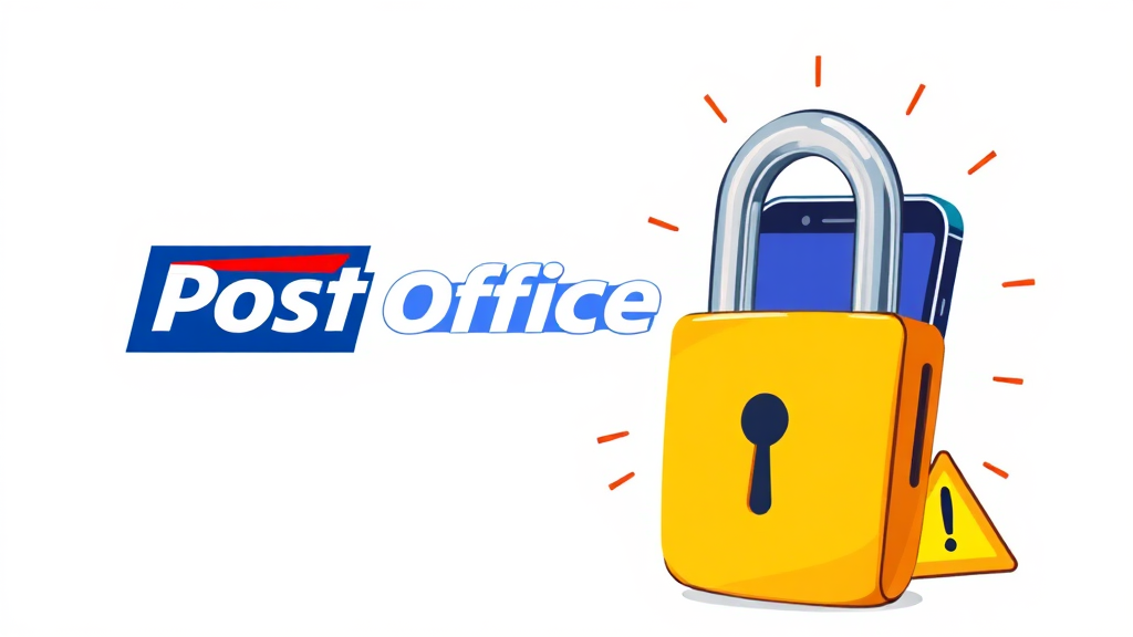 보안 설정 및 유의사항 (illustration 스타일)