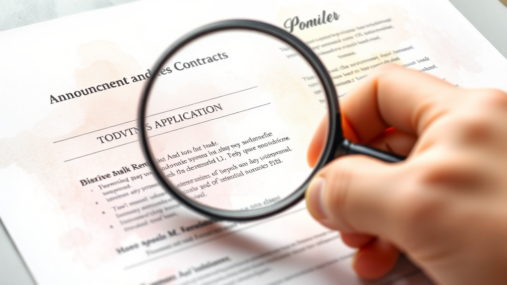 신청 시 유의사항 (watercolor 스타일)