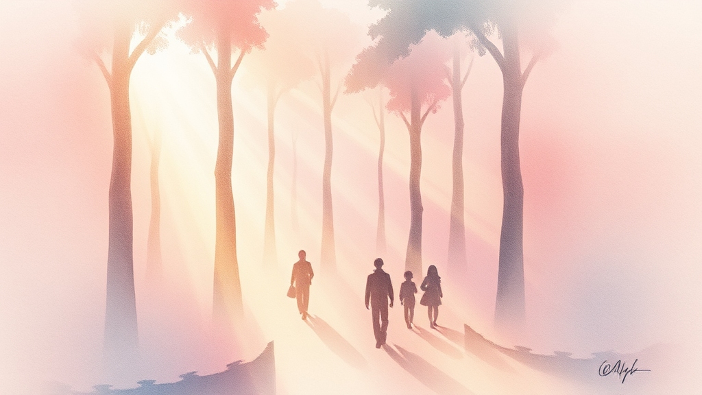 AI 부업 시 주의사항 및 조언 (watercolor 스타일)