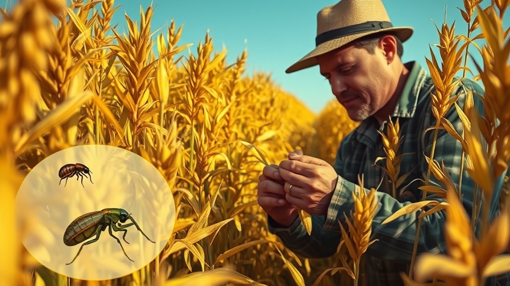 병해충 관리 및 예방 (realistic 스타일)