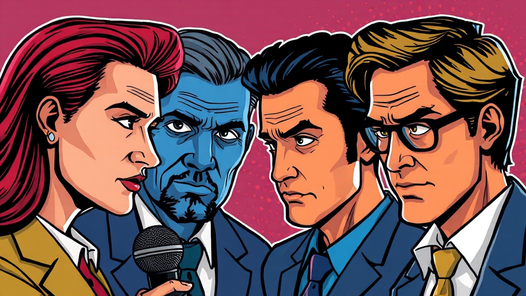 주요 등장인물 (cartoon 스타일)