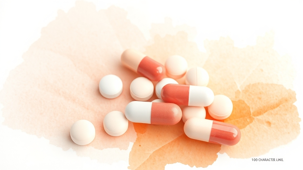 코엔자임Q10 부작용 및 주의사항 (watercolor 스타일)